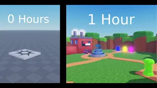I made a Roblox game in 1 hour!