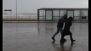 Storm Mathis hits UK with 100mph winds as trees topple and weather warning issued