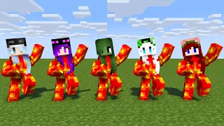 MONSTER SCHOOL | K/DA - POP STARS FIRE MONSTER GIRLS | MINECRAFT ANIMATION