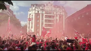 Roberto Firmino song, the crowd just gone crazy!!! Part 2