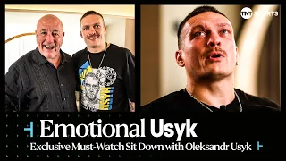 EXCLUSIVE: Emotional Must-See Oleksandr Usyk on Tyson Fury, His Late Father & The War in Ukraine 🇺🇦