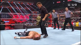 Sami Zayn vs. Bronson Reed - WWE RAW 4/29/2024