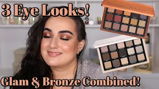 Natasha Denona Glam & Bronze Palettes Combined! 3 Looks! | Patty