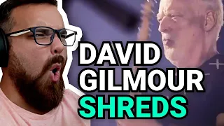 Drummer AMAZED by DAVID GILMOUR SOLO of COMFORTABLY NUMB LIVE