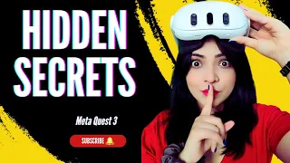 HIDDEN SECRETS || Tips And Tricks of META QUEST 3