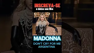 DON'T CRY FOR ME ARGENTINA, MADONNA