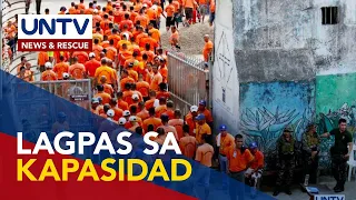 Congestion rate sa jail facilities sa bansa, umabot na sa 372% — BJMP