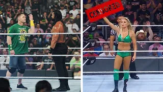 WWE Shocks Us Fans...John Cena Returns...Charlotte Flair Censored...WWE Money In Bank 2021