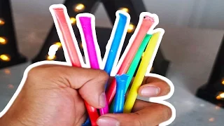 DIY PIXY STIX CANDY!!! So Yummy!