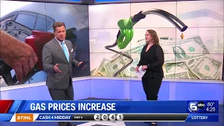 Talking gas prices and national travel with AAA