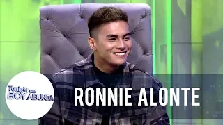 Ronnie talks about his and Loisa's kissing scene in "James and Pat and Dave" | TWBA