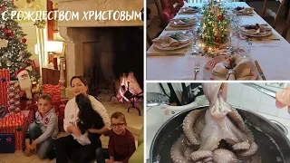 Рождественский обед/красивая сервировка стола/декорация дома/рецепт салатов из осьминога/срочно 🎁