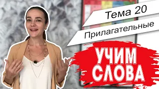 Английский. Начало. Учим слова - Тема 20 - Прилагательные