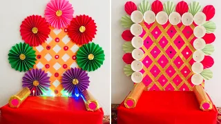 2 Easy Ganpati Decoration ideas for home | Ganpati decoration ideas