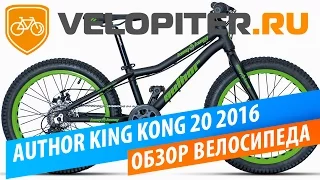 AUTHOR KING KONG 20 2016 Обзор велосипеда.