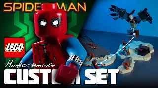 LEGO Spiderman Homecoming Final Battle MOC | Step-by-Step Guide! (NO NWH SPOILERS)