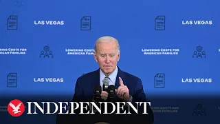 Biden jokes prescription drug plan is 'hell of a lot more popular' than he is