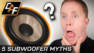 5 Subwoofer Myths to AVOID!