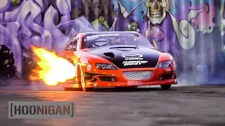 Menacing Mazda RX8 Drag Car Breathes Fire //DT244
