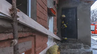 В Днепре на Короленко из-за обогревателя загорелась квартира на первом этаже