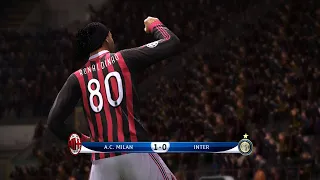 PES 2010 CHAMPIONS LEAGUE MILAN X INTER SAN SIRO ⚽️🎮