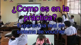 Sistema de vouchers de milei ¿como funciona en la práctica? Experiencia en el sistema de voucher