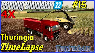 FS22 Timelapse, Thuringia 4x #15: Silage Time!