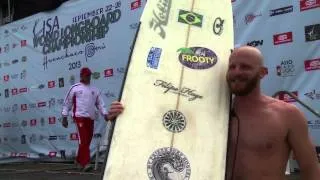 Day 2 Highlight of the 2013 ISA World Longboard Championship