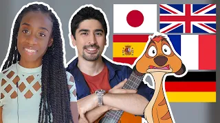 "Can You Feel The Love Tonight" in 15 Languages (The Lion King Cover) - BigBong feat. Serena Janaye