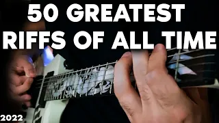 50 Greatest Guitar Riffs Of All Time Part 1 2022