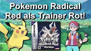 Kann man Pokemon Radical Red nur mit Trainer Rot's Team durchspielen? (+ Keine Items in Kämpfen)