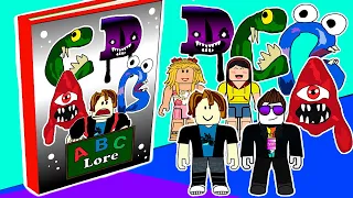 HAZ UN LIBRO DE ABC LORE ROBLOX 📙 ALPHABET LORE TERRORÍFICO