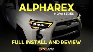AlphaRex Nova Series Headlight Full Install And Review - 2014-2022 Toyota 4Runner