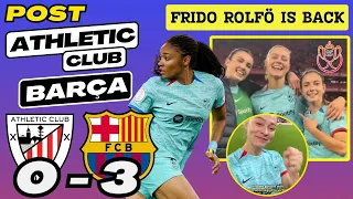 ATHLETIC CLUB 0 - 3 BARÇA FEMENÍ 🔥 VOLVIÓ FRIDOLINA ROLFÖ! ⚽ GOLAZOS de AITANA 🐐 23.490 en SAN MAMÉS