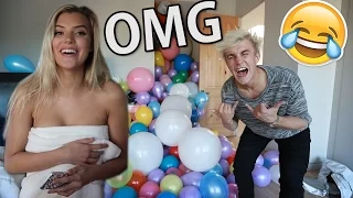 PRANKING HER WITH 5000 BALLOONS