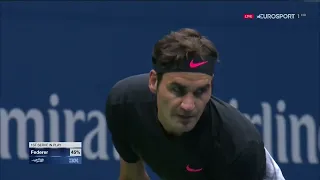 Roger Federer vs Frances Tiafoe | R1 US OPEN 2017 (HD)