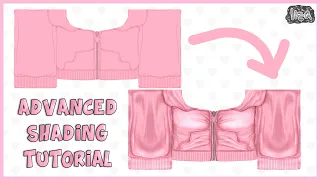 Roblox clothing shading tutorial ☁️ || ADVANCED METHOD || IBIS PAINT X