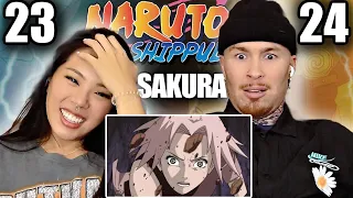 i dont hate Sakura lol | Naruto Shippuden Reaction Ep 23-24