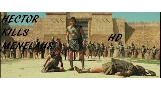 Troy (2004) - Hector kills Menelaus (HD)