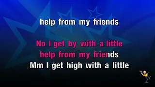 With A Little Help From My Friends - Beatles (KARAOKE)