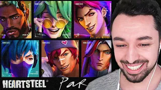 Nightblue3 reacts to HEARTSTEEL - PARANOIA (Official Music Video)