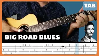 Tommy Johnson - Big Road Blues - Guitar Tab | Lesson | Cover | Tutorial