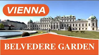 BELVEDERE GARDEN 🇦🇹 VIENNA AUSTRIA April  2022  - Walking Tour - 4K