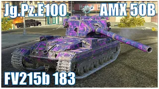 FV215b 183, Jg.Pz.E100 & AMX 50B ● WoT Blitz