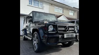 Mercedes AMG G63 Cold Start Revs - V8