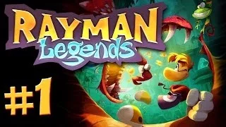 Rayman Legends Gameplay #1 - Let's Play Rayman Legends German