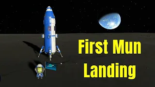 FIRST MUN LANDING! Beginners Guide to KSP2: Exploration Mode Tutorial Part 7