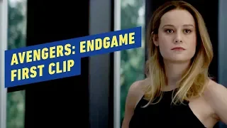 Avengers: Endgame - First Clip (Brie Larson, Chris Evans, Chris Hemsworth)