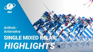 World Cup 23/24 Antholz-Anterselva: Single Mixed Relay Highlights