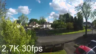 GoPro Hero 4 Silver - 4K vs 2.7K vs 1080p Test